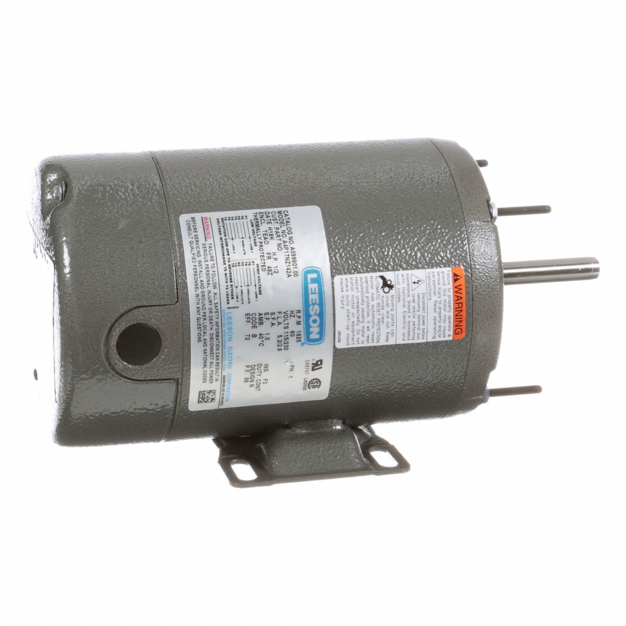 LESSON A09990100 Farm Duty Motor Farm Duty 115/230V AC