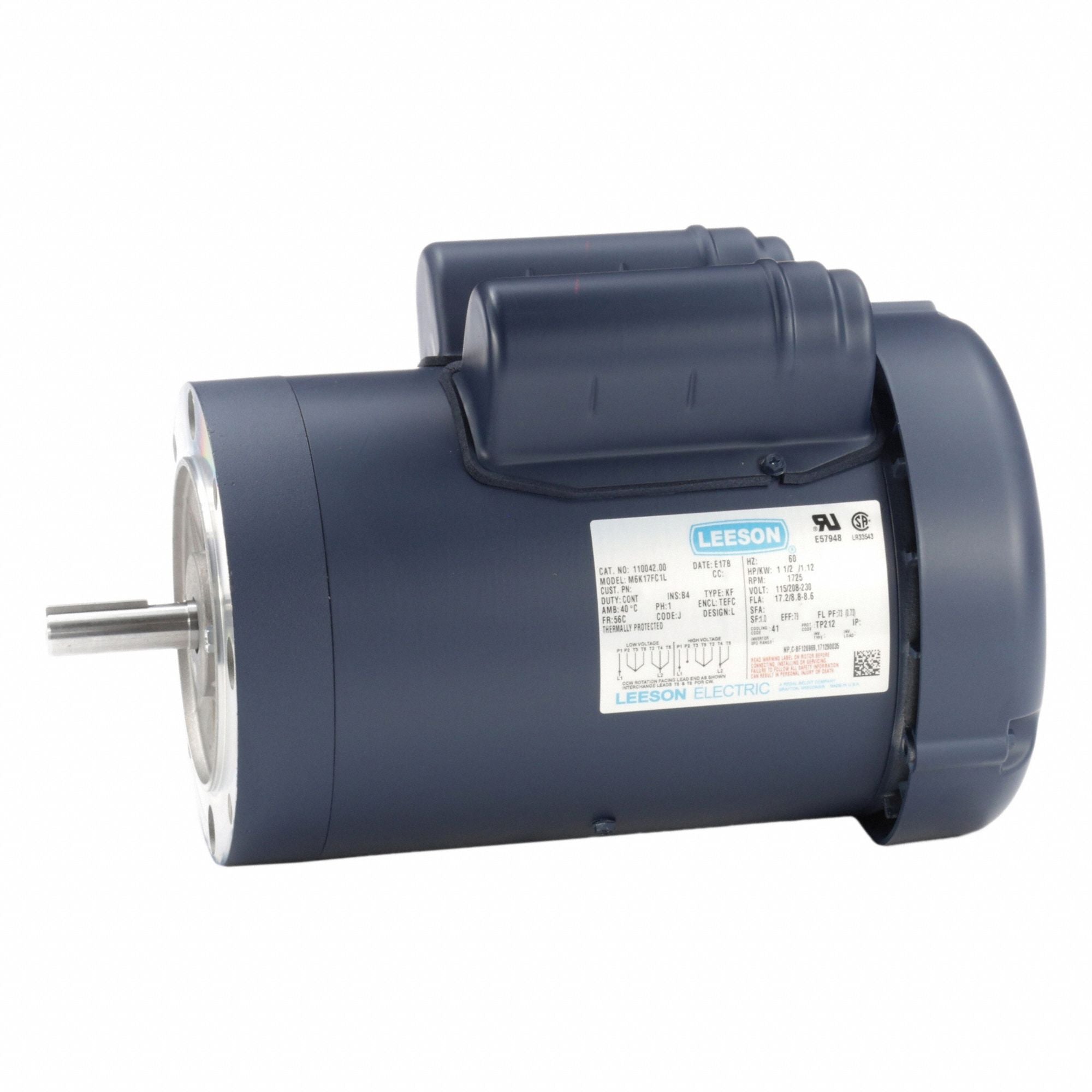 LESSON 11004200 General Purpose Motor 115/230V 43 lb