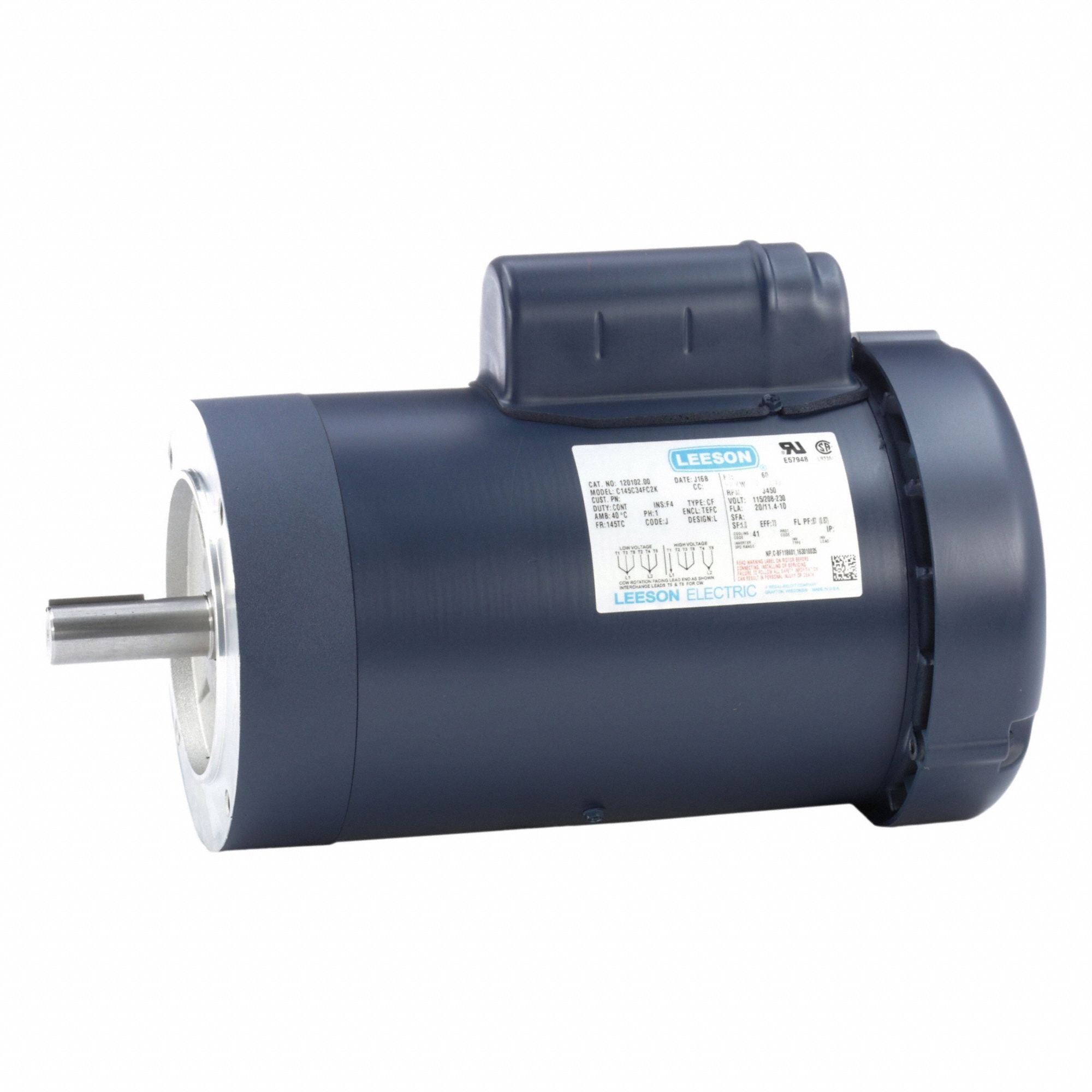 LESSON 12010200 General Purpose Motor 115/230V 46 lb