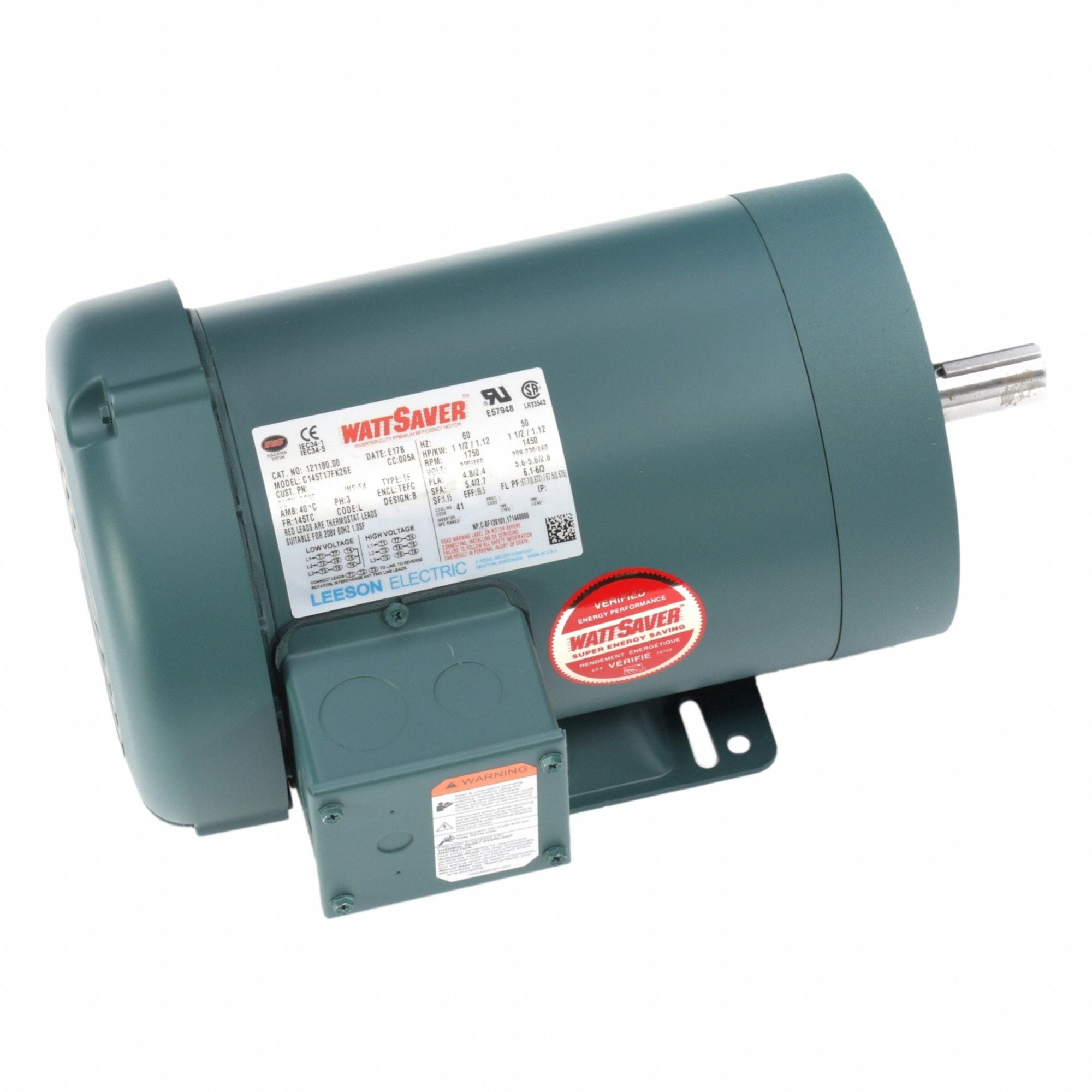 LESSON 12118000 General Purpose Motor 230/460V 45 lb