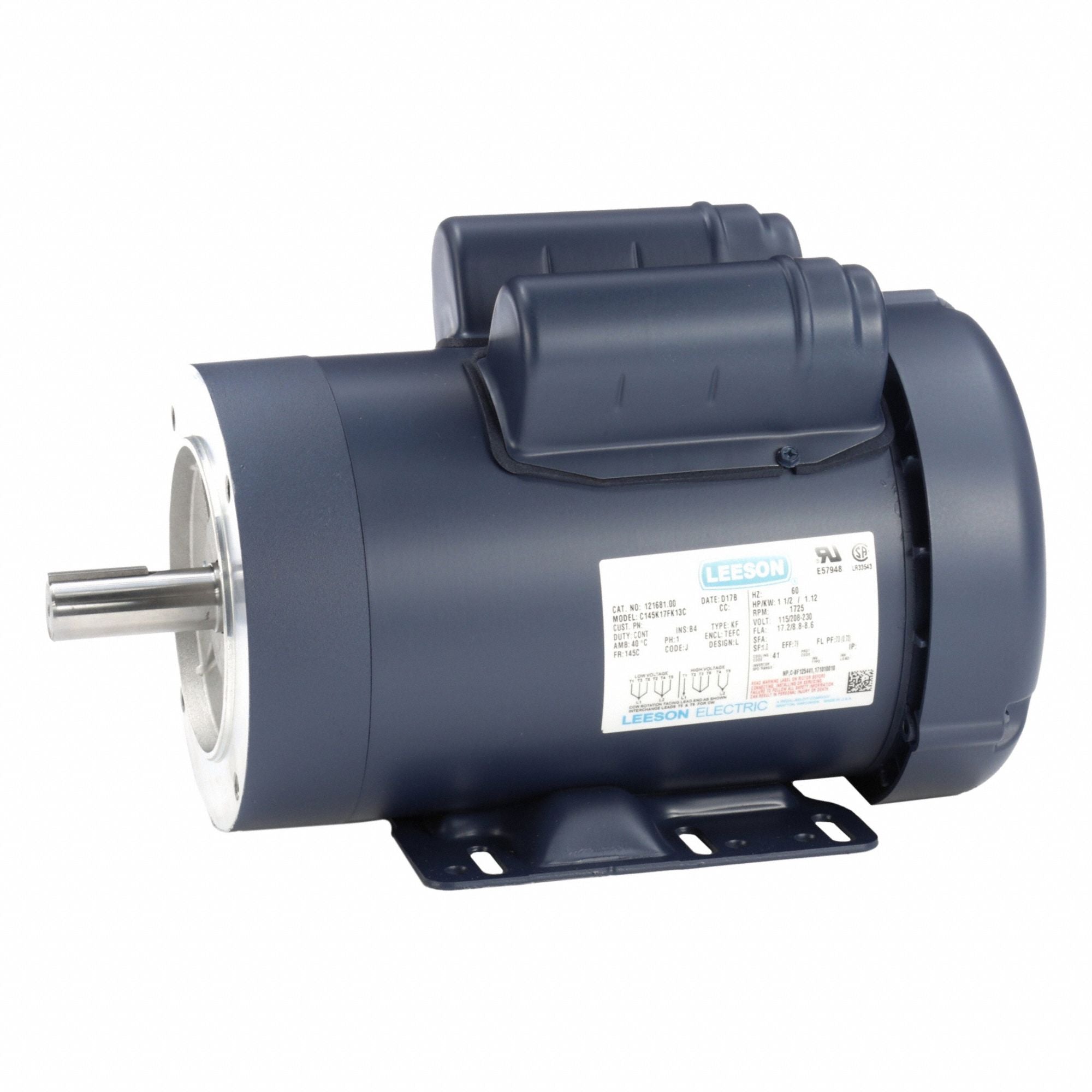 LESSON 12168100 General Purpose Motor 115/230V 40 lb