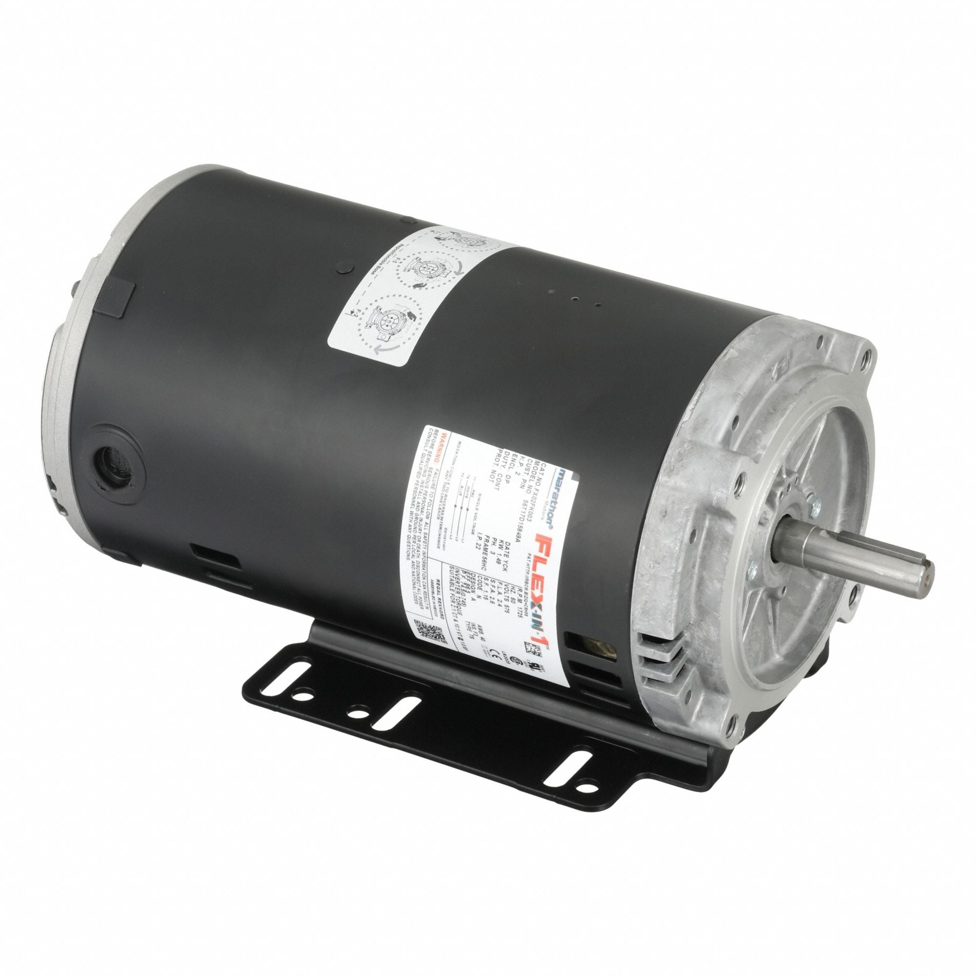MARATHON MOTORS 056T17D15849 General Purpose Motor 575V 46 lb