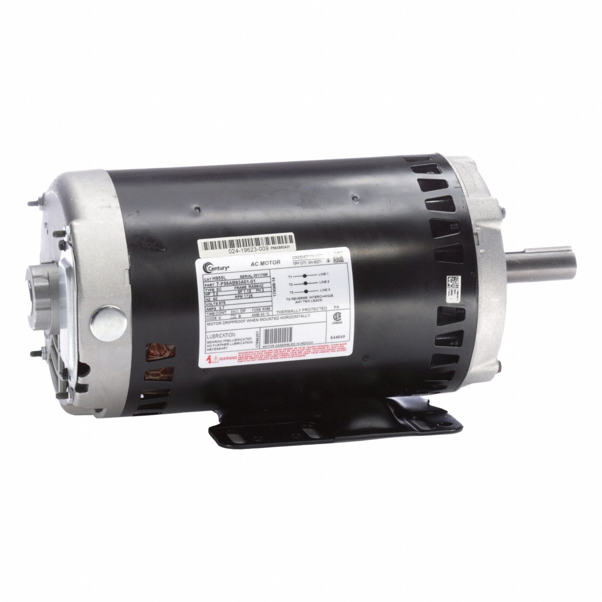 CENTURY H955L General Purpose Motor 575V 42 lb