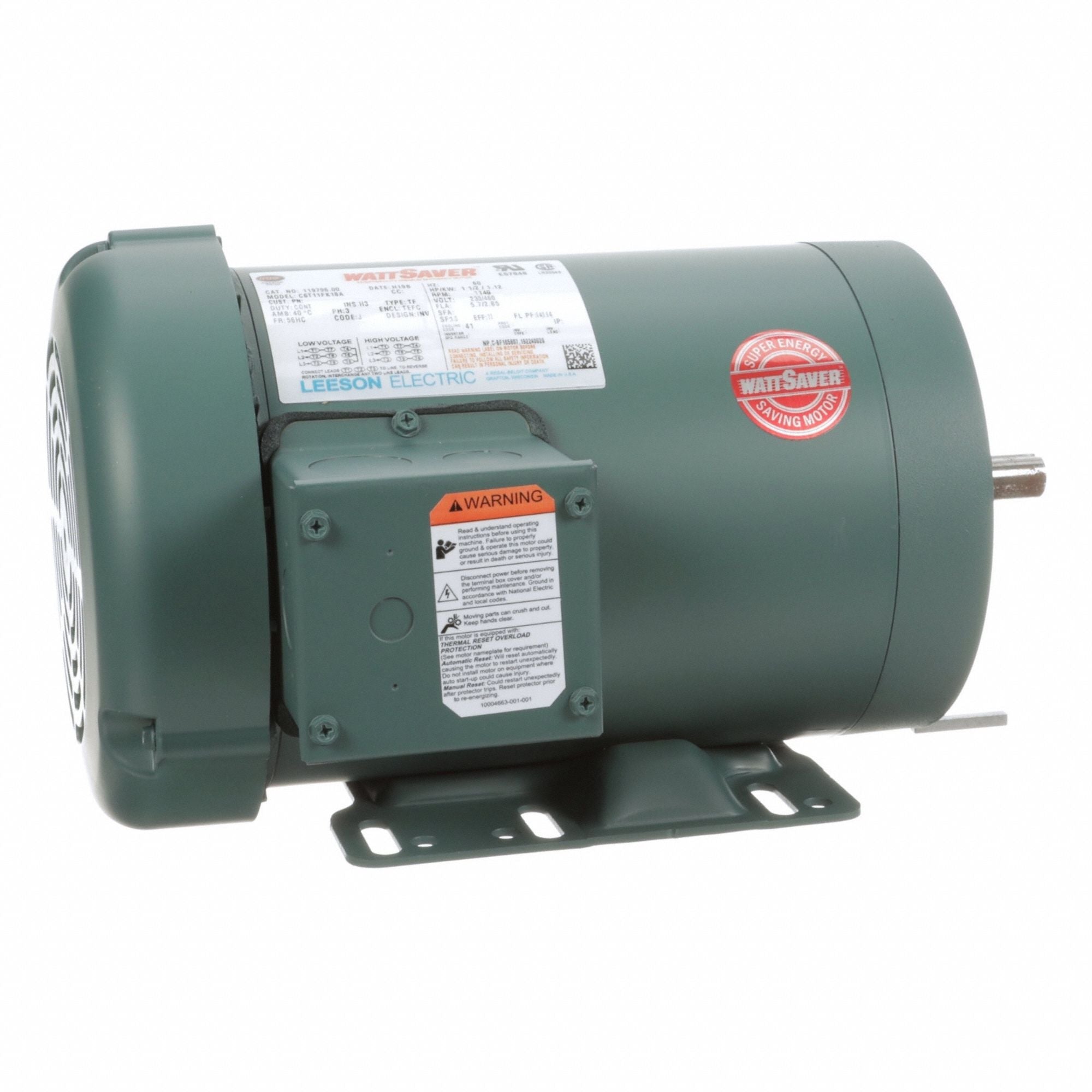 LESSON 11979600 Washdown Motor 230/460V AC 13 L