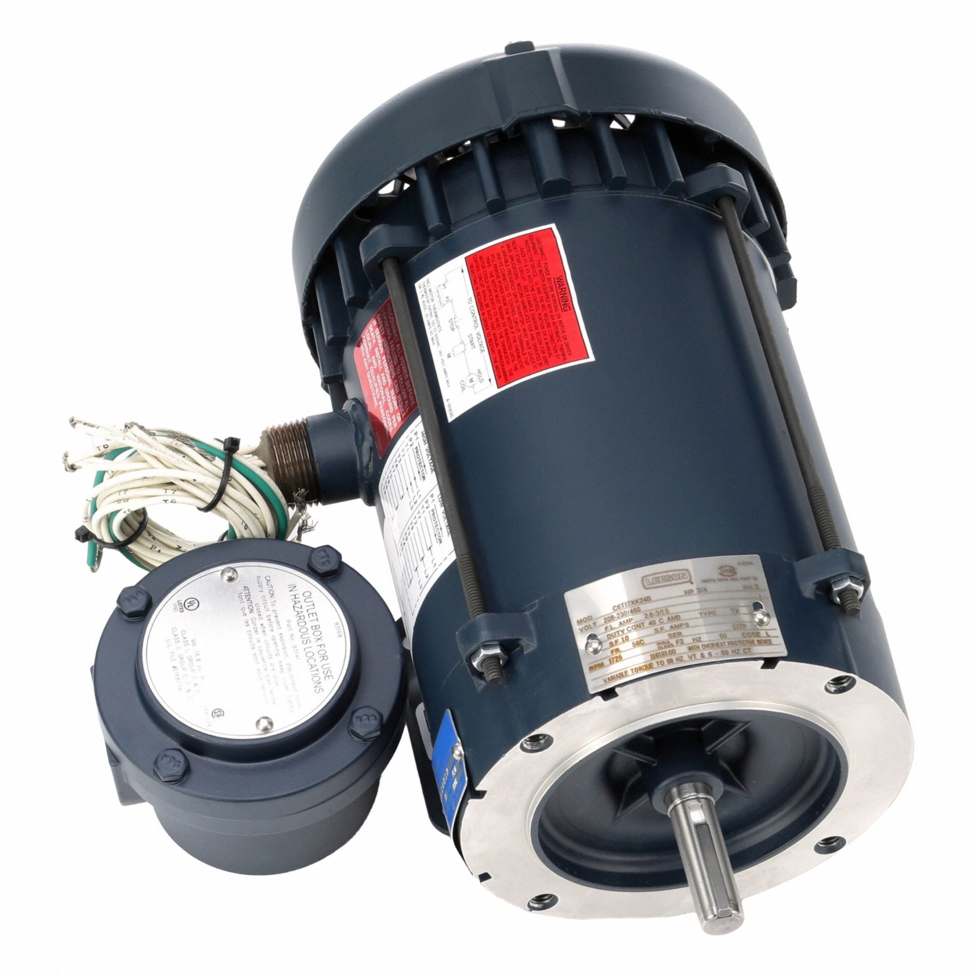 LESSON 11619100 Hazardous Location Motor 1701/1800 RPM