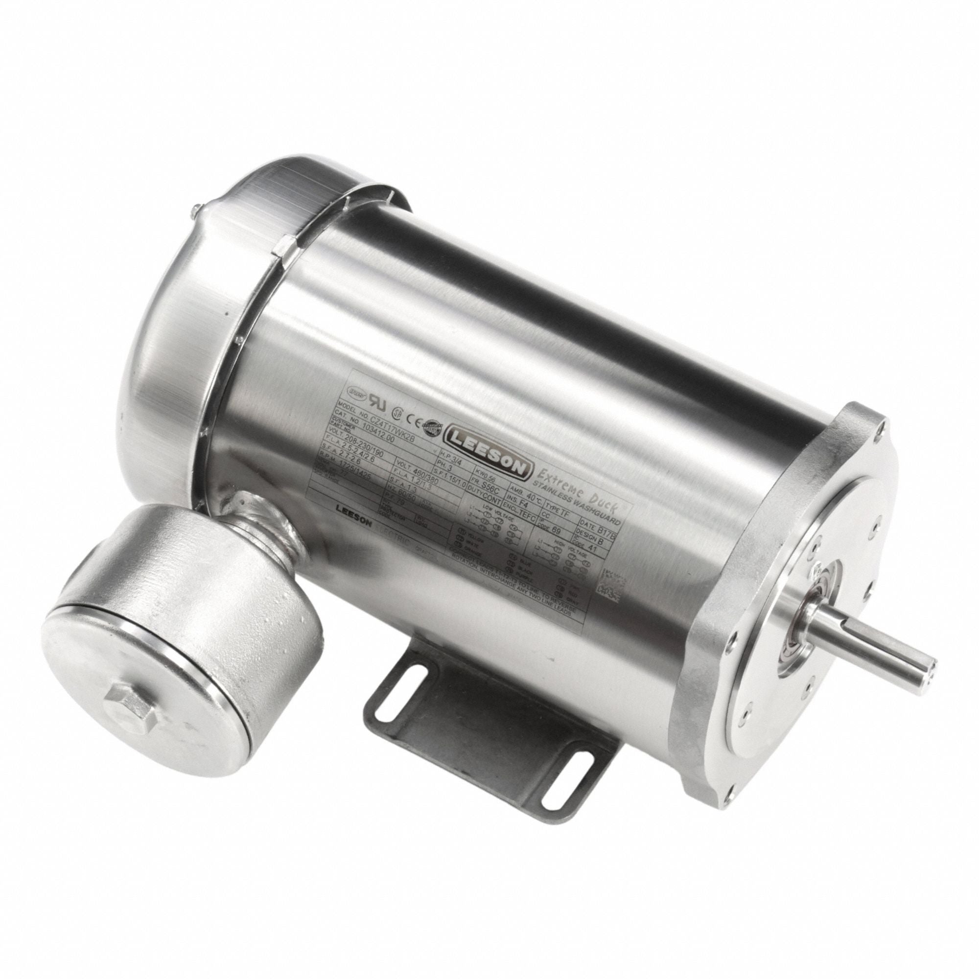 LESSON 10341200 Washdown Motor 230/460V AC 12 1/2 L