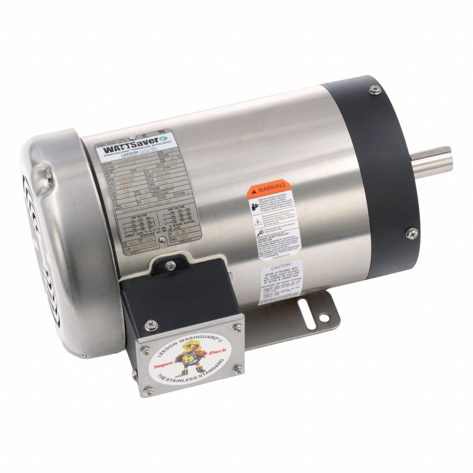LESSON 12191300 Washdown Motor 230/460V AC 13 3/4 L