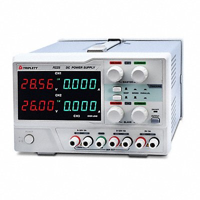 TRIPLETT PS325 3-Channel Linear DC Power Supply