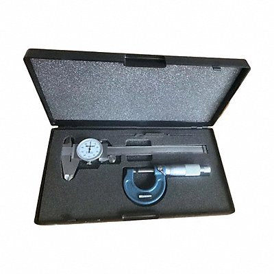 WESTWARD 825P92 Precision Measuring Tool Kit (2) Pieces