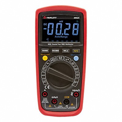 TRIPLETT MM525NIST Digital Multimeter 600 V Full Size EBTN