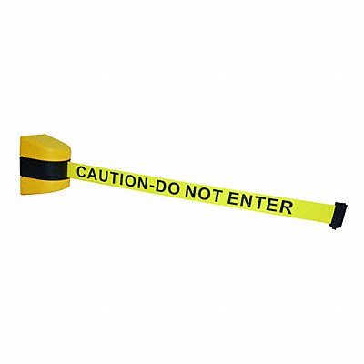 GRAINGER 828LK0 Wall Mounted Retractable Belt Barrier 2