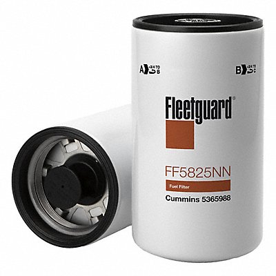 FLEETGUARD FF5825NN Nanonet FF/FWS Spin On Metal/Nonmeta