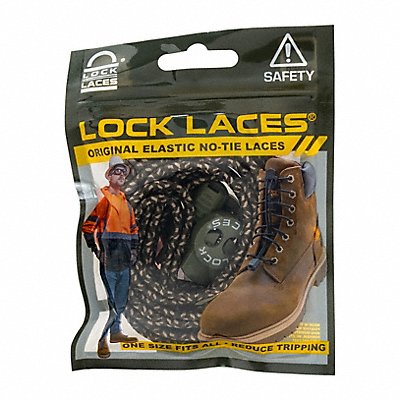 LOCK LACES CAM72 Safety Boot Laces Camouflage 72 L PR