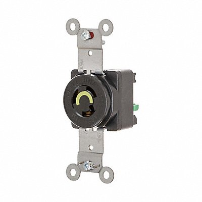 HUBBELL HBL4710ST Locking Receptacle Non Flanged 125V AC