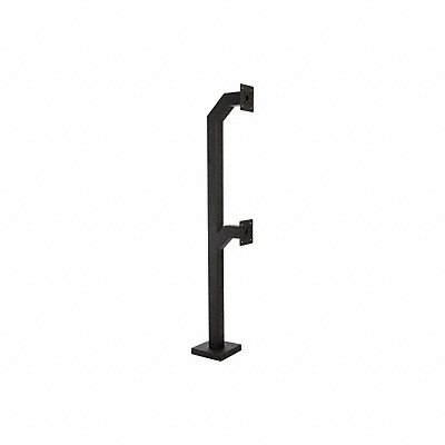 PEDESTAL PRO 84DSP41212 Dual Head Gooseneck Pedestal 84 H 80 lb.