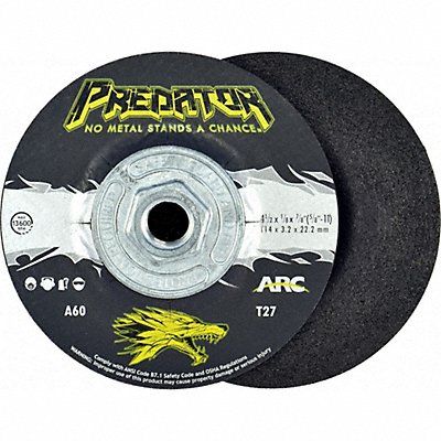 PREDATOR 845085805 Depressed CentreGrinding wheels