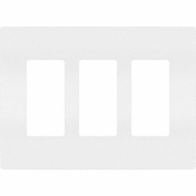PASS SEYMOUR RWP263WAMCC6 Wall Plate White Polycarbonate