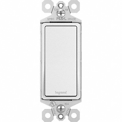 PASS SEYMOUR TM873WAMCC4 Wall Switch White 15 A