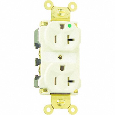 PASS SEYMOUR 8300LAMRI Receptacle 20 A Light Almond
