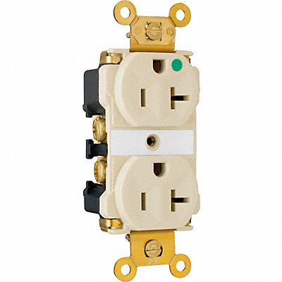 PASS SEYMOUR 8300IMRI Receptacle 20 A Ivory