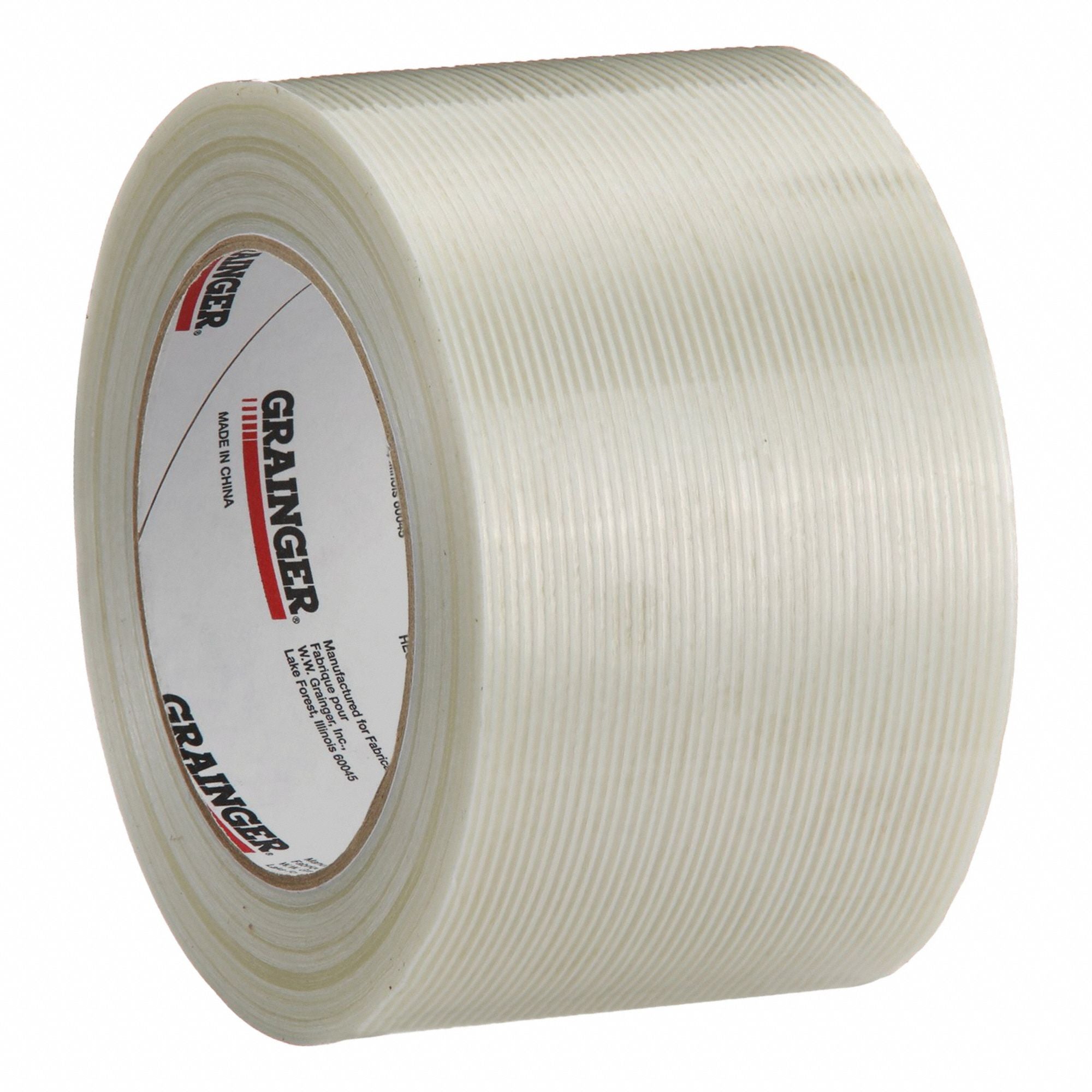 GRAINGER 852GX5 Strapping Tape 3.9 mil Clear PK16