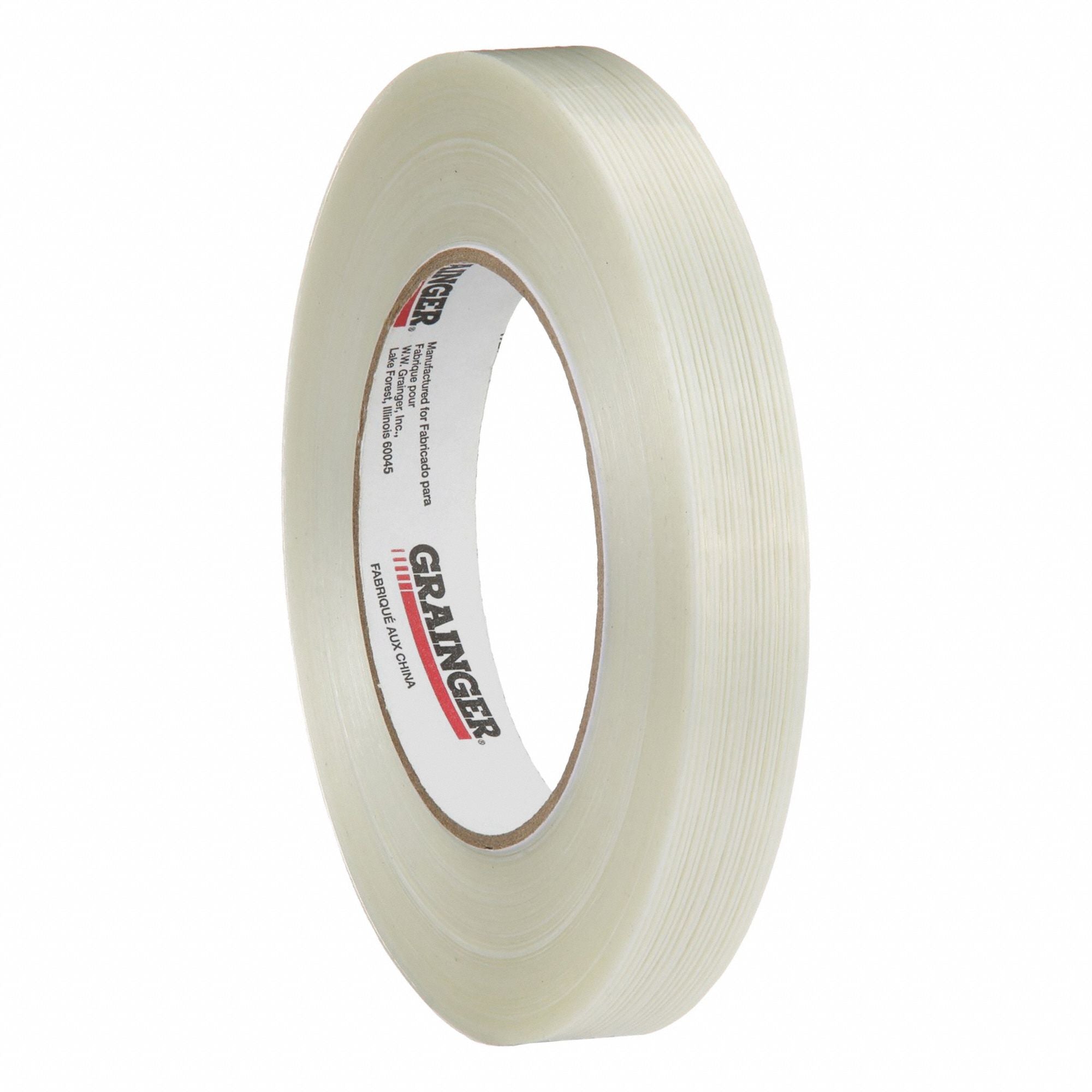 GRAINGER 852GX6 Strapping Tape 5.9 mil Clear PK48