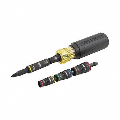 KLEIN TOOLS 85517HD Driver and Flip Socket Imp 11-in-1 2 Pc