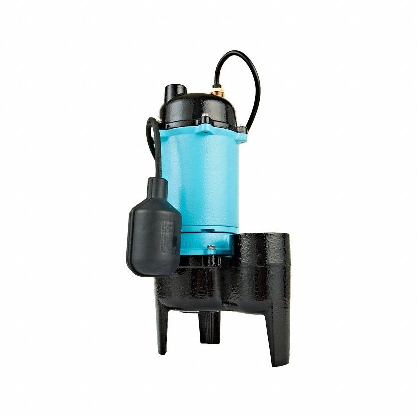 LITTLE GIANT BSWC50 Sewage Ejector Pump 30ft 0.5hp 115VAC