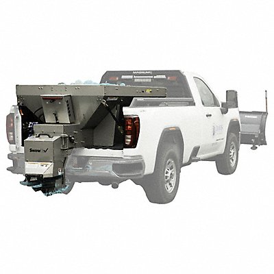 SNOWEX 86420 TailgateSpreader 40cuftCap StainlessSteel
