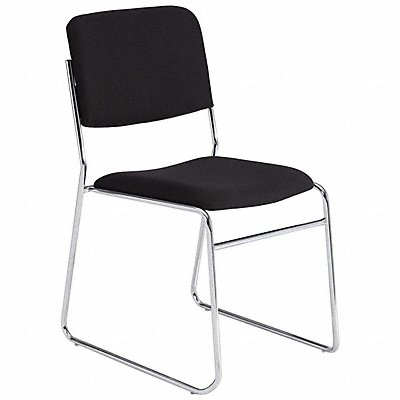 NATIONAL PUBLIC SEATING 8660 Stacking Chair 300 lb Wt. Cap. Assembled