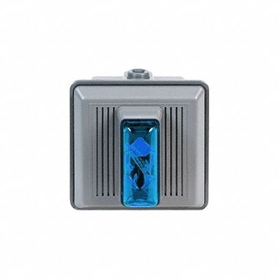 EDWARDS SIGNALING 867STRBAQ Horn and Strobe Blue 24VAC/DC
