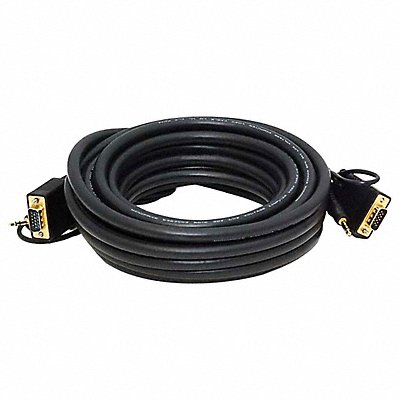 MONOPRICE 559 CPU Cord SVGA/3.5mm Stereo M to M 25ft