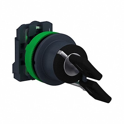 SCHNEIDER ELECTRIC XB5FG61 Selector Switch Keyed 2Pos 30mm Black
