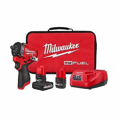 MILWAUKEE 256322 M12 FUEL STUBBY 1/2 in Impact Wr