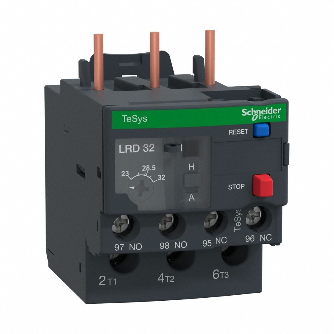 SCHNEIDER ELECTRIC LR3D32 Bimetallic O/L Relay 600V 32A Iec