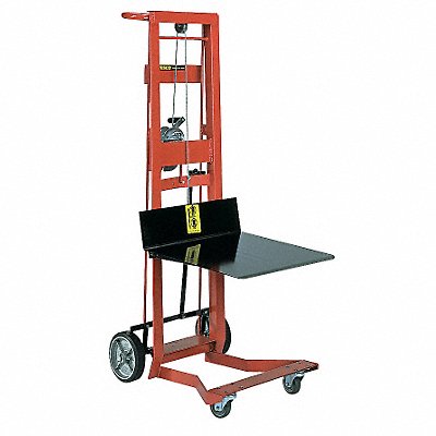 WESCO 260022 Platform Lift 750 lb Cap.60-1/2 In H