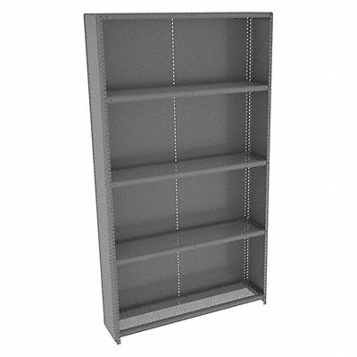 TENNSCO QC54812PS Metal Shelving Cap 500 lb 12inx84inx48in