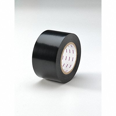 GRAINGER 3YRZ8 E0419 Floor Tape Black 3 inx180 ft Roll