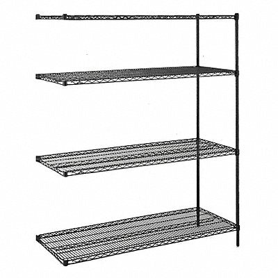 METRO 42472NBL263PBL899 Wire Shelving Unit Cap 500 lb 24inx63inx72in
