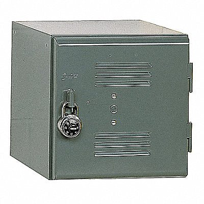 EQUIPTO 121212Grey Locker 1x1Locker OfficeGrey 12 x12 x12 Assm