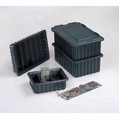 LEWISBINS DV1780NXLBUY25S Divider Black Polyethylene 7 7/16 in