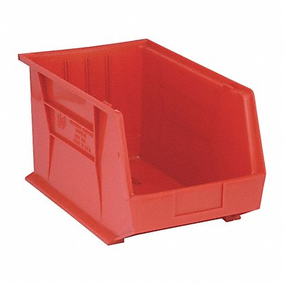 QUANTUM STORAGE SYSTEMS QUS260RD F0609 Hang and Stack Bin Red PP 10 in