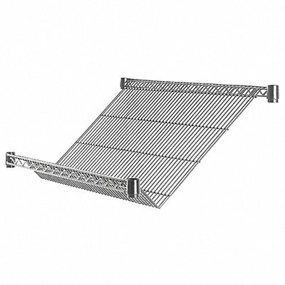 METRO 1824DNC1PK Slanted Wire Shelf 18x24in Load Capacity 200lb