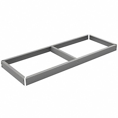 TENNSCO ZLES4818MEDGrey Shelf Cap 2 250 lb 48 x 18 in