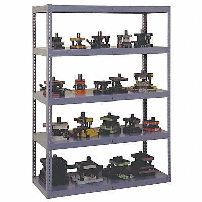 TENNSCO RXHS722472MEDGR Boltless Shelving 24x72x72in Stndaln