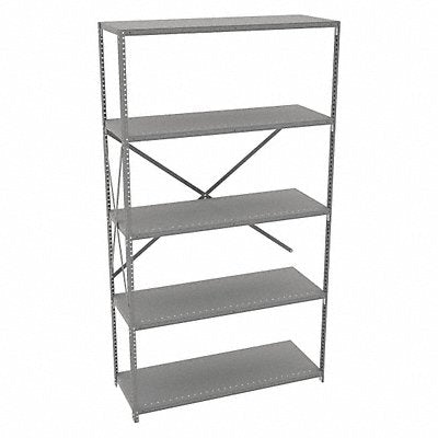 TENNSCO QOH54818AB Metal Shelving Cap 650 lb 18inx84inx48in