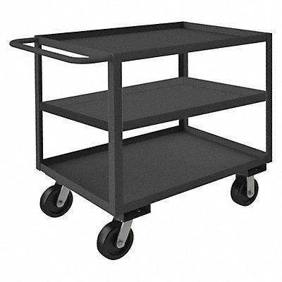GRAINGER RSC24364833K6PH95 Utility Cart 3 000 lb Steel