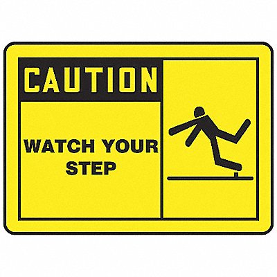 ACCUFORM LSTF605VSP Safety Label 3 1/2 inx5 in Vinyl PK5