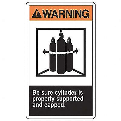 ACCUFORM LCPG300VSP Safety Label 5 inx3 1/2 in Vinyl PK5