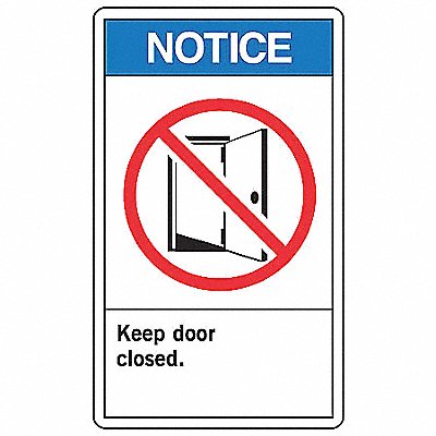 ACCUFORM LABR801VSP Safety Label 5 in x 3 1/2 in Vinyl PK5